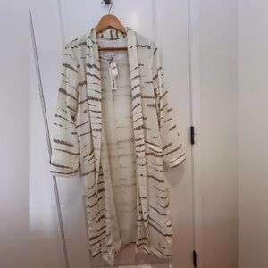 Anthropologie kimono top, size M